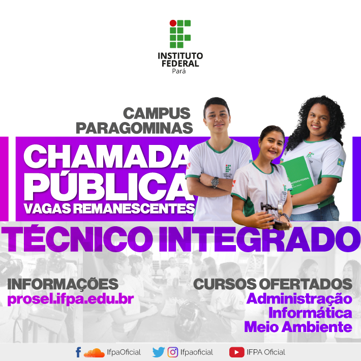 Campus Paragominas abre Chamada Pública para vagas remanescentes do PSU 2022